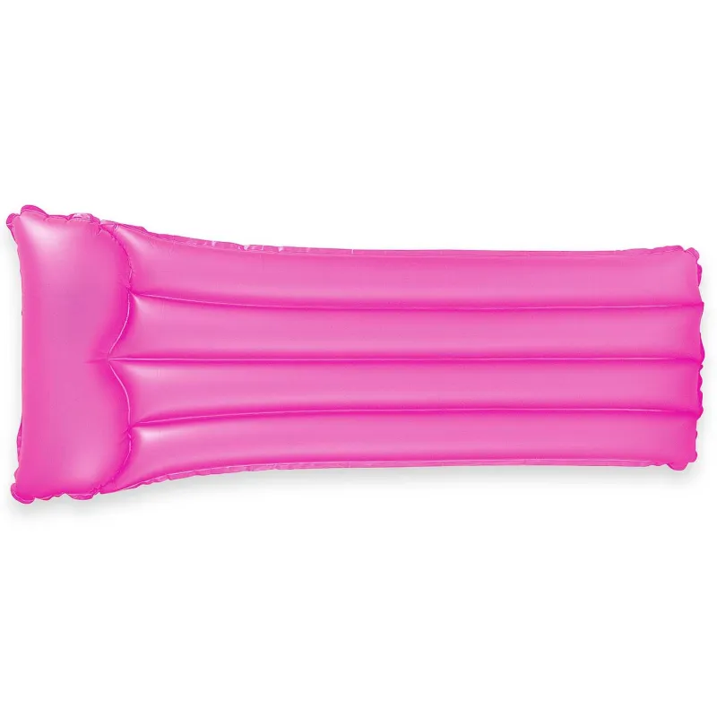 Colchón de natación rosa moderno, ideal para el verano