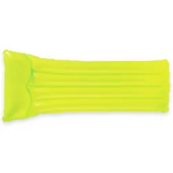Colchón de natación amarillo elegante, perfecto para el verano