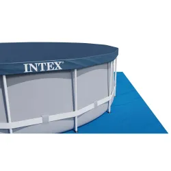 Piscina de jardín resistente 610 x 132 cm INTEX 26756 para la familia