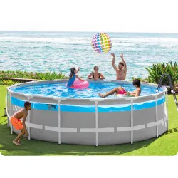 Piscina desmontable de jardín 488 x 122 cm, perfecta para refrescarse en días calurosos