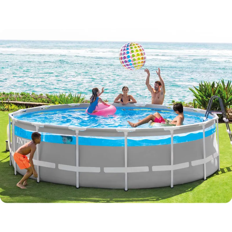 Piscina desmontable de jardín 488 x 122 cm, perfecta para refrescarse en días calurosos