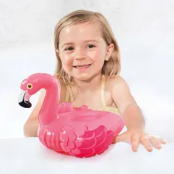 Flamenco hinchable para el baño, perfecto para la diversión en la bañera o en la piscina