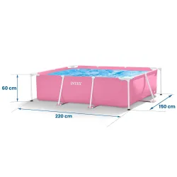 Piscina ideal para el jardín en días de verano con la familia