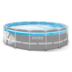 Piscina de jardín moderna 488 x 122 cm para disfrutar al aire libre