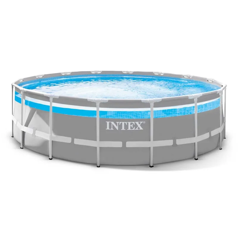 Piscina de jardín moderna 488 x 122 cm para disfrutar al aire libre