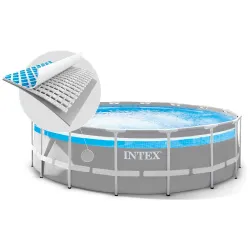 Piscina resistente 488 x 122 cm ideal para familias