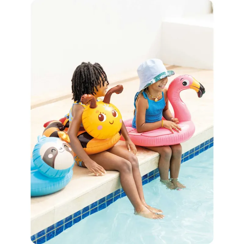 Flotador hinchable perezoso INTEX 59220 - material suave para flotar cómodamente
