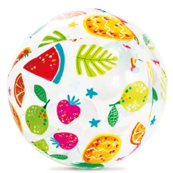 Pelota de playa hinchable frutas 51 cm INTEX 59040