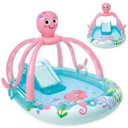 Parque de juegos hinchable pulpo feliz INTEX 56138