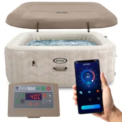 SPA hinchable con hidromassage 6 personas INTEX 28472