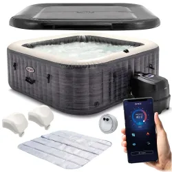 SPA hinchable con hidromasaje 4 personas INTEX 28450