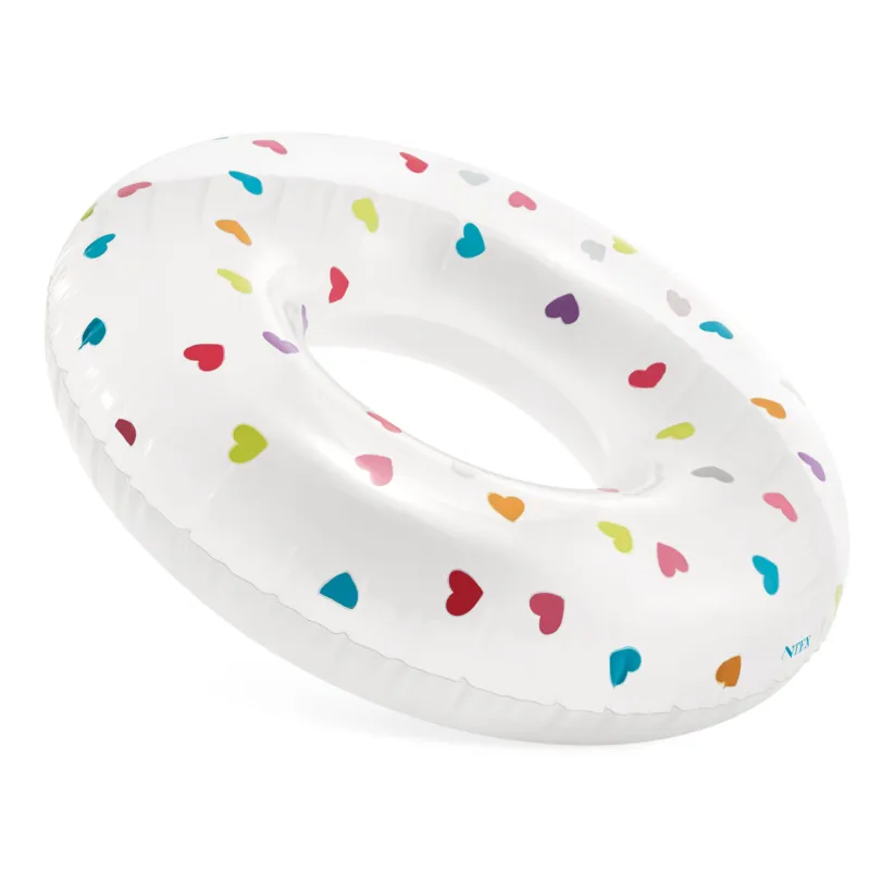 Flotador de natación con forma de corazón, resistente, 81 cm de largo