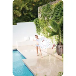 Flotador de natación en forma de corazón, perfecto para viajes de verano