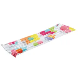 Colchón de natación Flores Intex 59720 hecho de material resistente