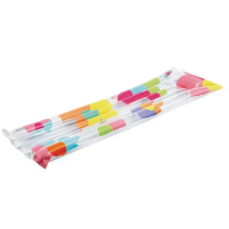 Colchón de natación Flores Intex 59720 hecho de material resistente