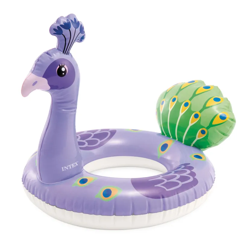 Flotador pavo real INTEX 58221, ideal para divertirse en la piscina