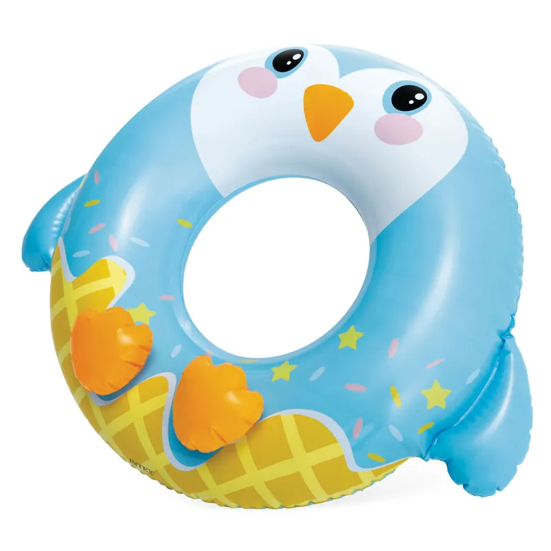 Flotador resistente de pingüino 81 cm, ideal para niños