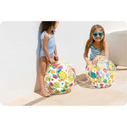 Balón de playa hinchable, ideal para diversión en el jardín o en la playa, 51 cm