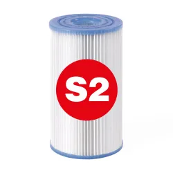 Filtro para bomba Pure SPA 2 pz tipo S2 Intex 20912 para agua limpia en SPA
