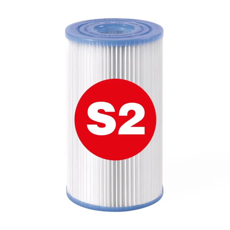 Filtro para bomba Pure SPA 2 pz tipo S2 Intex 20912 para agua limpia en SPA