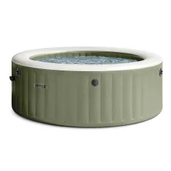 SPA hinchable con hidromasaje, material duradero, uso cómodo