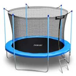 Trampolín de jardín 6ft colorido, ideal para espacios al aire libre