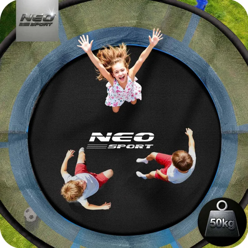 Trampolín de jardín 6ft de material duradero, seguro para los niños