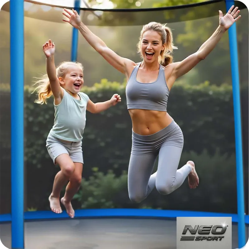 Trampolín de jardín 6ft, perfecto para actividad física al aire libre