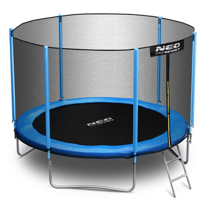 Trampolín de jardín 8ft verde, ideal para jugar al aire libre