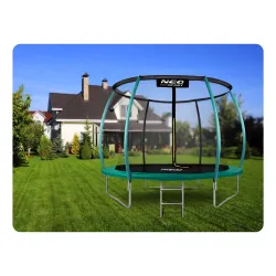 Cama elástica de jardín 8ft, colorida, perfecta para diversión al aire libre