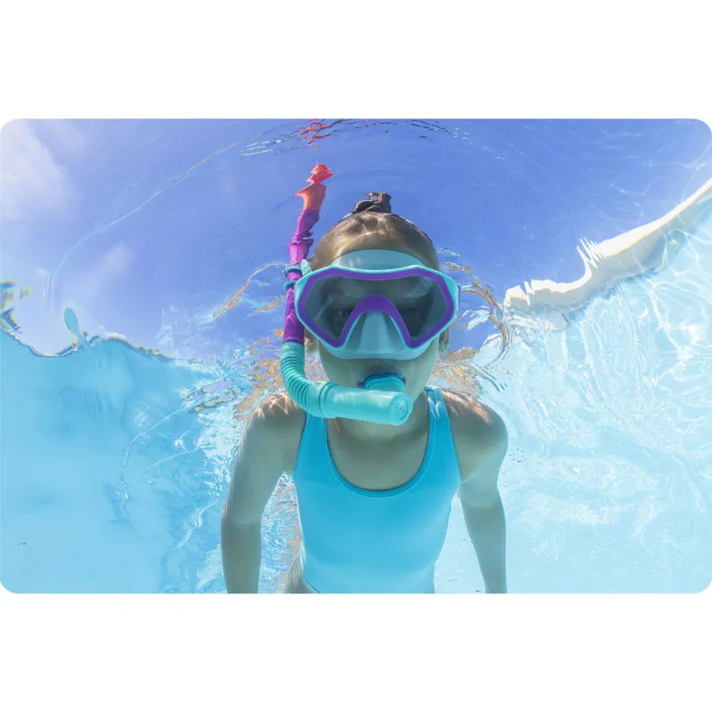 Bestway 25046 Set Snórkel para Jóvenes en azul, diseñado para adolescentes activos