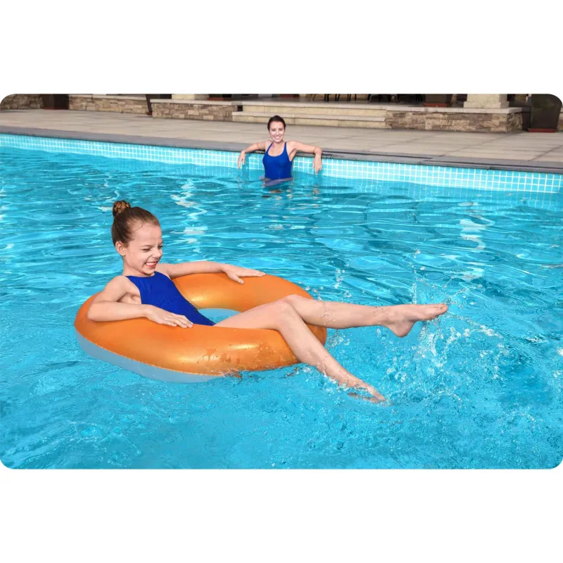 Flotador grande 91 cm, cómodo y seguro para los niños