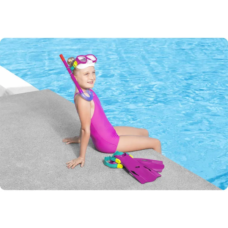 Conjunto de Buceo Bestway 25019, perfecto para vacaciones familiares junto al agua