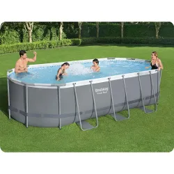 Bestway 56710 Piscina de Jardín 549 x 274 x 122 cm 17en1 para diversión veraniega