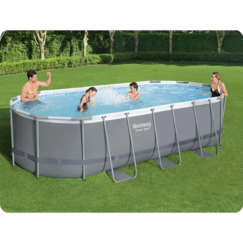 Bestway 56710 Piscina de Jardín 549 x 274 x 122 cm 17en1 para diversión veraniega