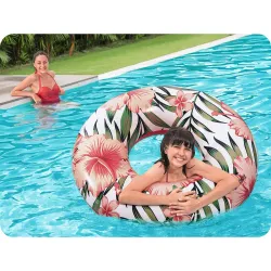 Flotador de natación suave de 119 cm, cómodo y seguro para niños