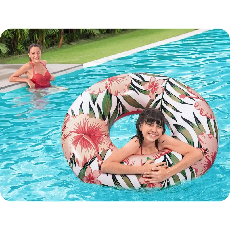 Flotador de natación suave de 119 cm, cómodo y seguro para niños