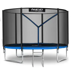 Trampolín de Jardín Neo-Sport 10ft/312cm con Red Externa y Escalera