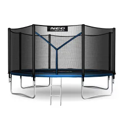 Cama Elástica de Jardín Neo-Sport 13ft/404cm con Red Externa y Escalera