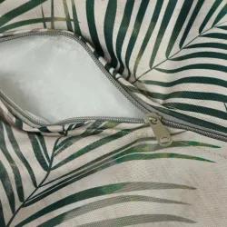 Reposapiés blanco de nylon para uso exterior
