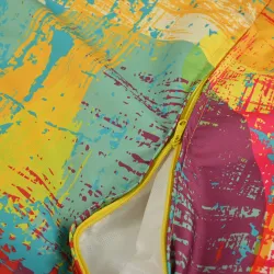 Gran almohada blanca de nylon para niños al aire libre