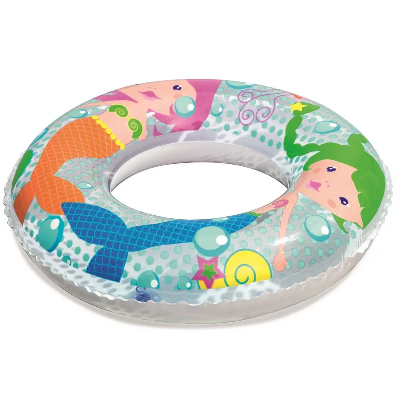 Flotador resistente para niños, diseño de delfín Bestway 36113, ideal para aventuras en el agua