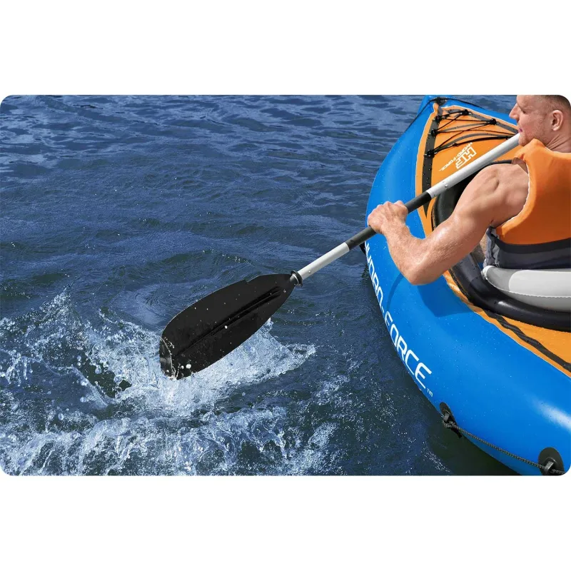 Remos de aluminio 230 cm Bestway 62174, ideales para rafting y actividades recreativas