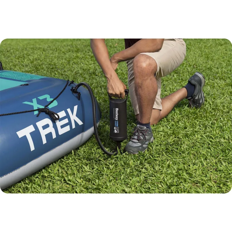 Ponton Trek X3, barco inflable cómodo para relajarse en la playa