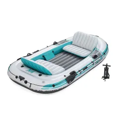 Bote hinchable Hydro-Force Adventure X4 Bestway 65158 con fondo resistente para estabilidad