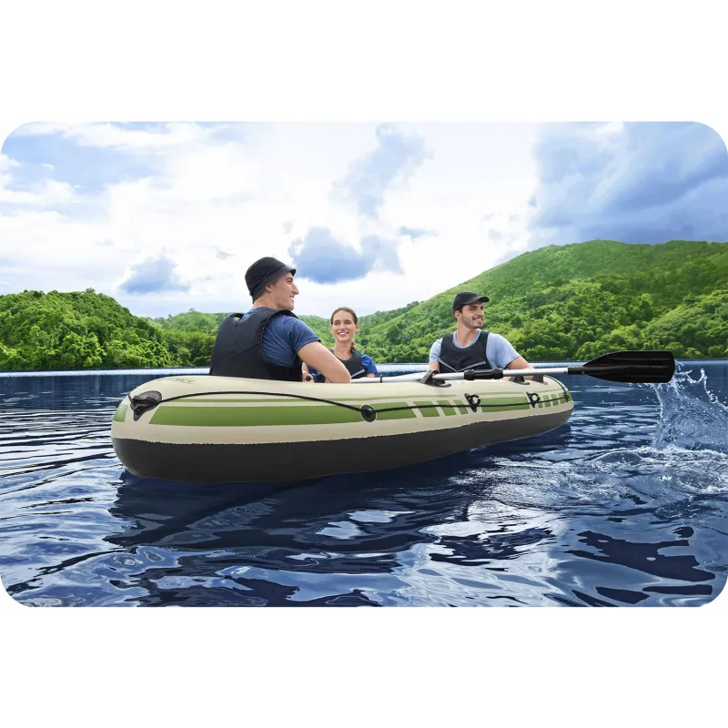 Ponton Voyager X3 294 x 137 cm, perfecto para diversión familiar en el agua