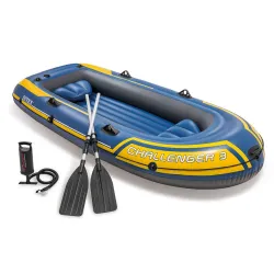 Bote inflable Challenger 3 Set 295 x 137 x 43 cm INTEX 68370