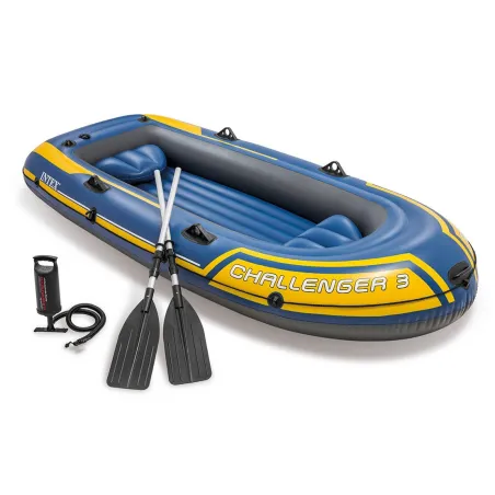 Bote hinchable INTEX 68370 Challenger 3 295 x 137 x 43 cm para actividades acuáticas