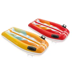 Tabla hinchable de natación 112 x 62 cm INTEX 58165 naranja