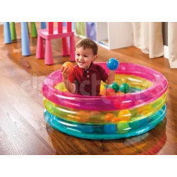 Piscina inflable suave y agradable, ideal para los más pequeños